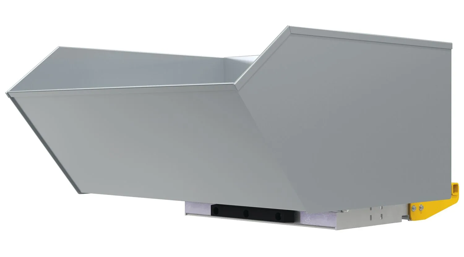 Vestil H-100-MD-BD-SL h style bump & dump hopper