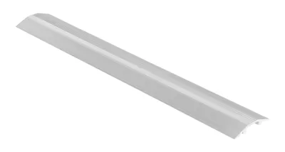 Vestil Aluminum Extruded Hose and Cable Crossover 48 In. Length Silver