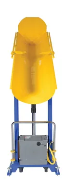 Vestil HDD-48-15-P hydraulic drum dumper shown from an alternate angle