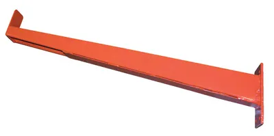 Vestil Steel Heavy Duty Cantilever 10 Degree Incline Arm 36 In. Length 1,200 Lb. Capacity Orange