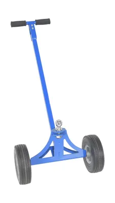 Vestil Steel Hitch Mover 2 Wheel with 2-5/16 In. Diameter Ball 1,000 Lb. Capacity Blue