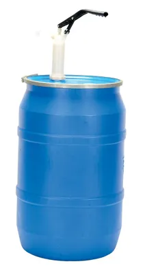 Vestil LDP-FG lever action drum pump shown from an alternate angle