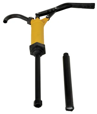 Vestil LDP-POLY-304 lever action drum pump shown from an alternate angle