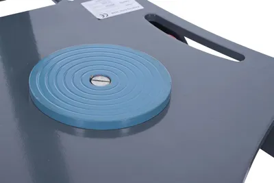 Vestil MDSKT-8 machinery skate shown from an alternate angle