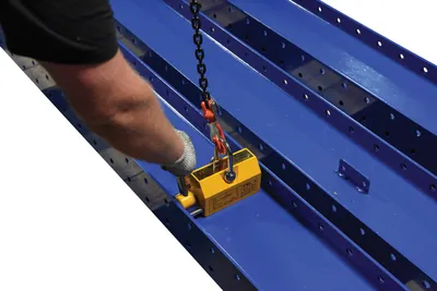 Vestil ML-6 magnetic lifter shown from an alternate angle