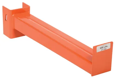 Vestil Steel Medium Duty Cantilever Racking Straight Arm 15 In. x 4.75 In. x 6 In. 1000 Lb. Capacity Orange