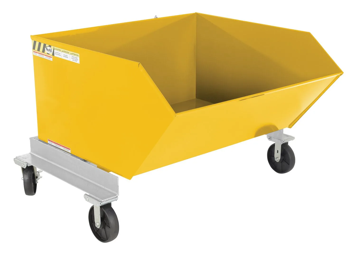 Vestil P-HOP-1-YL portable steel hopper