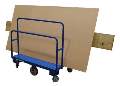 Vestil PANEL-V vertical panel cart shown from an alternate angle