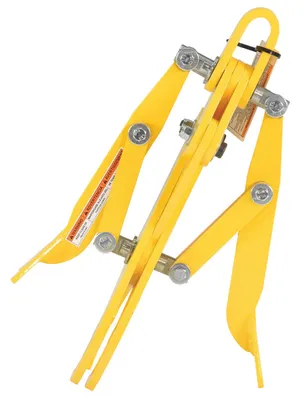 Vestil PG-C-060 heavy-duty pipe grab shown from an alternate angle