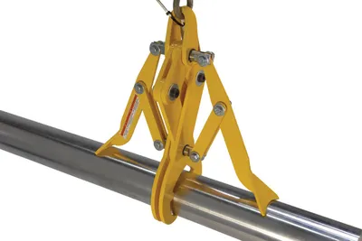 Vestil PG-C-140 heavy-duty pipe grab shown from an alternate angle