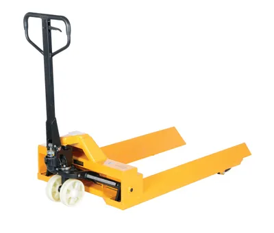 Vestil PM4-3348-RL roll pallet truck shown from an alternate angle