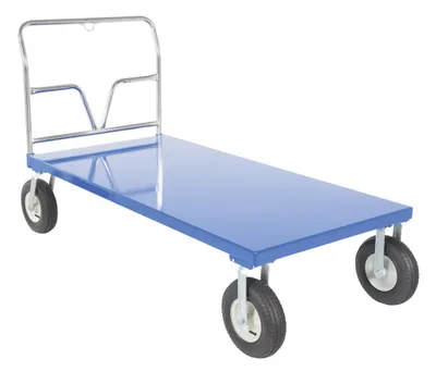 Vestil PNU-3672 pneumatic tire steel platform truck