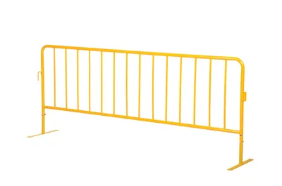 Vestil PRAIL-102-HD-Y-FF crowd control interlocking barrier