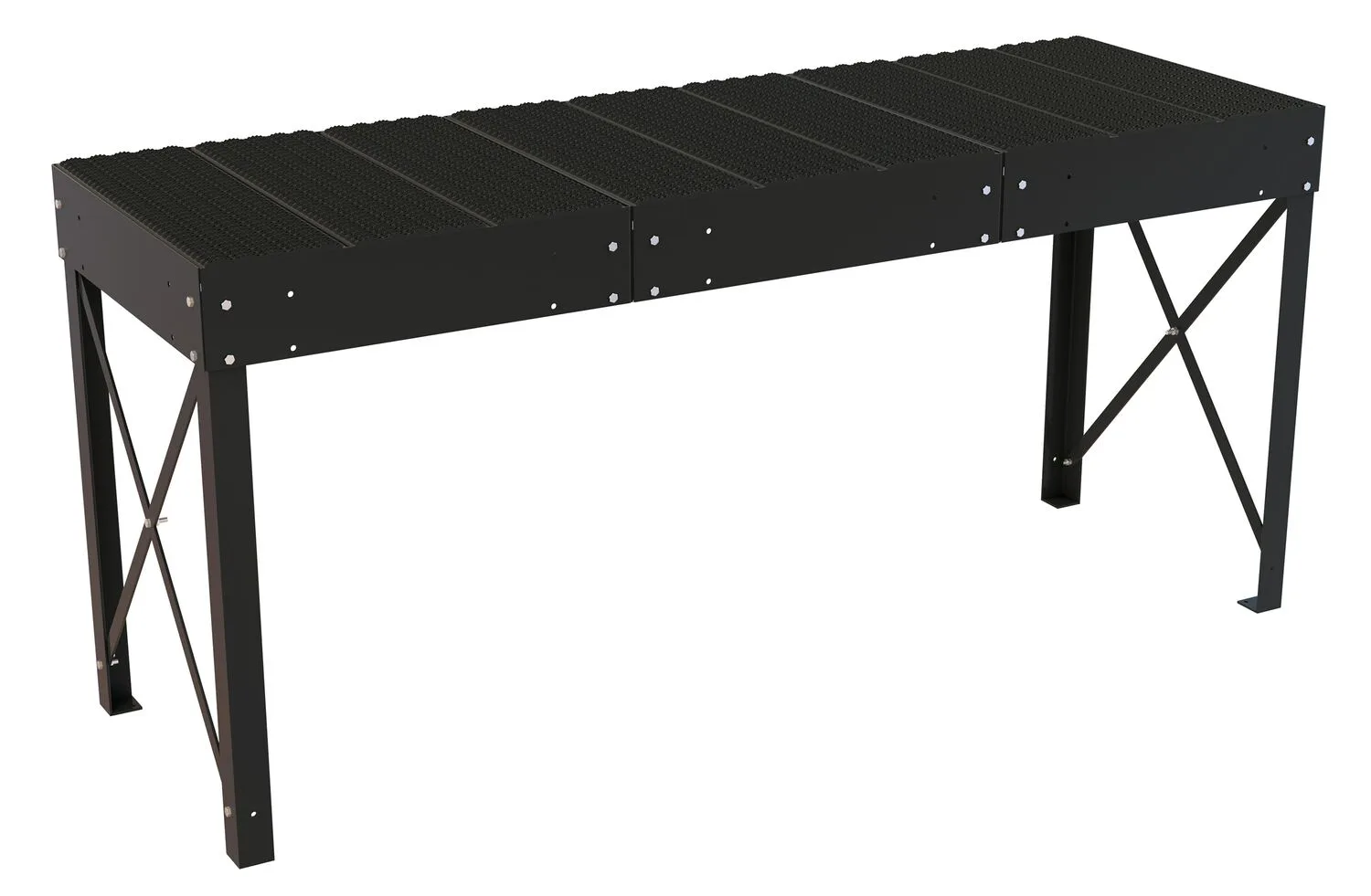 Vestil PWPS-30-36108-BK modular steel work platform system