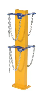 Vestil SACR-2 cylinder storage stand shown from an alternate angle