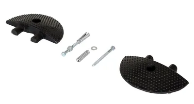 Vestil SBRY-CAP-C molded rubber speed bump shown from an alternate angle