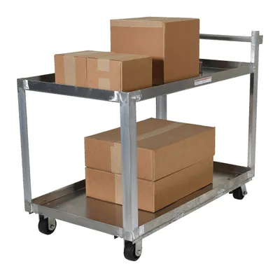 Vestil SCA2-2848 service cart shown from an alternate angle