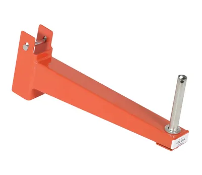 Vestil Steel Standard Cantilever 10 Degree Incline Arm 12 In. Length 800 Lb. Capacity Orange