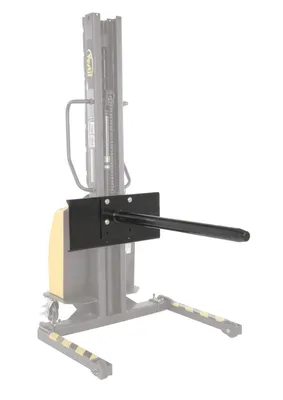 Vestil Steel Pole Attachment For Narrow Mast Stacker Models Black