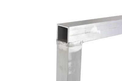 Vestil SQ-A-48 square safety handrail shown from an alternate angle