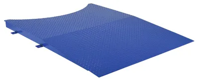 Vestil Steel Approach Ramp 48 In. x 60 In. 4,000 Lb. Capacity Blue For Use With Model SWA-82-AW
