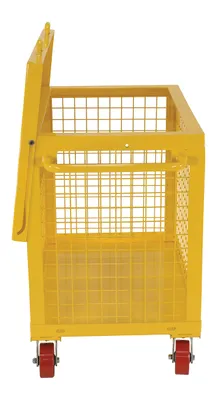 Vestil TBS-2436-XM-13 expanded wire toolbox shown from an alternate angle