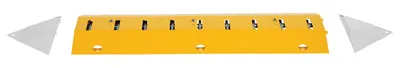Vestil TSPIKE-39 spiked (anti-backup) speed bump shown from an alternate angle