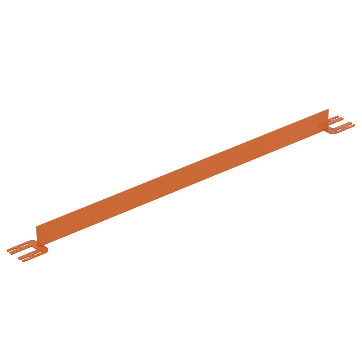 Vestil VDKR-6-TB-OR steel safety railing