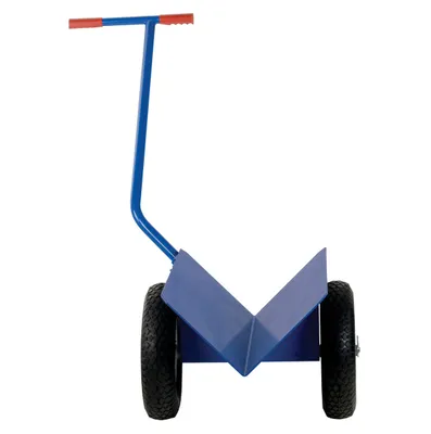 Vestil VGP-100 v-groove pipe mover shown from an alternate angle