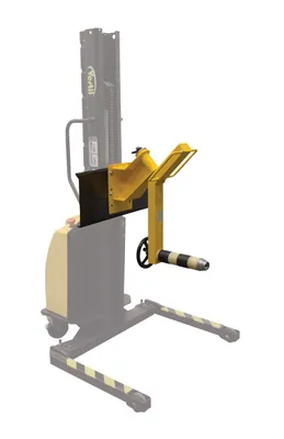 Vestil Steel Reel Rotator Attachment For VHPS Models Yellow