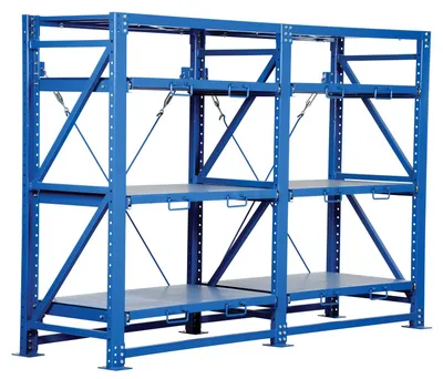 Vestil VRSOR-120 heavy duty roll-out shelving