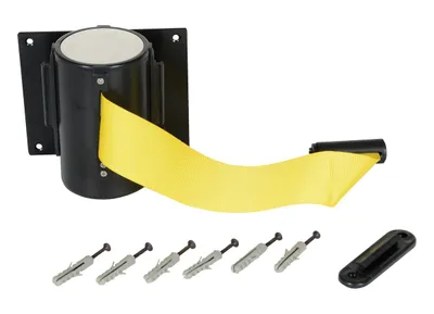 Vestil WEB-W-15 indoor personnel guidance barrier shown from an alternate angle