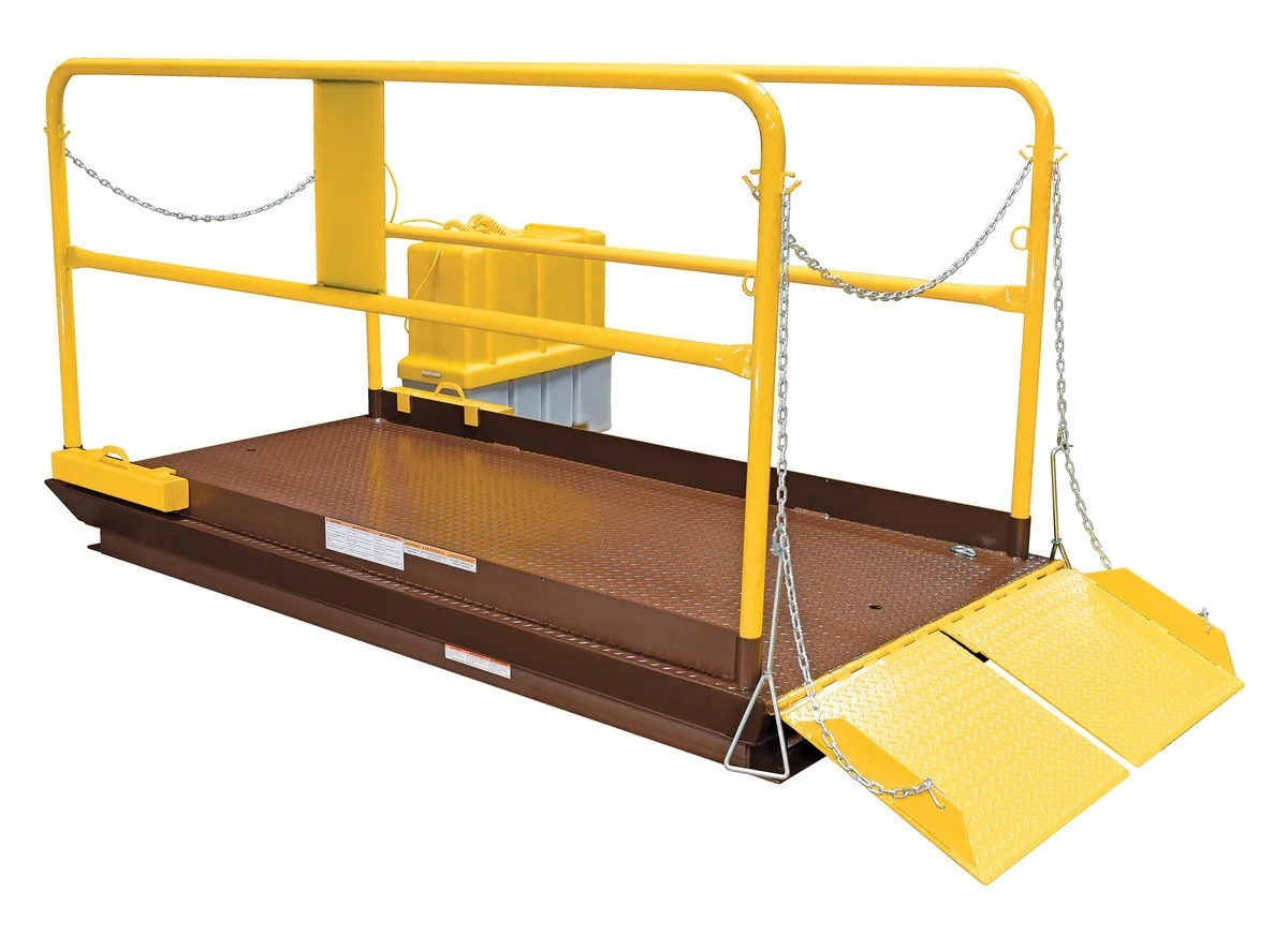 Vestil WL-100-10-810 premium truck scissor dock lift